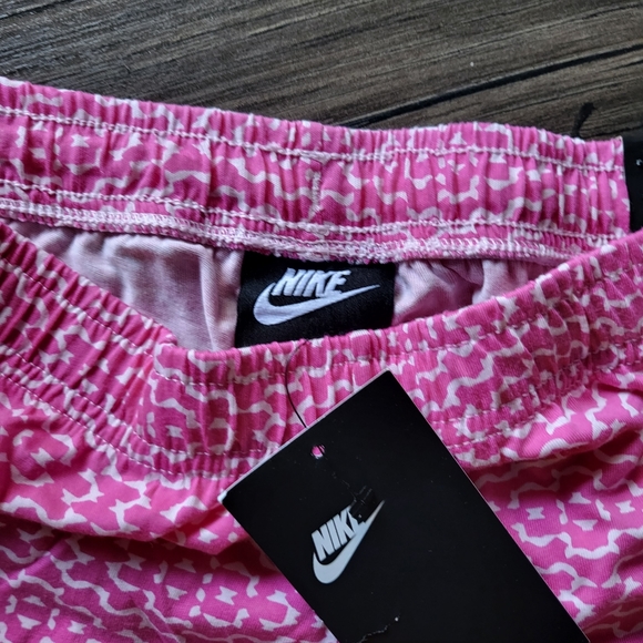 Nike Youth Girls Short Pink White Size Large CI4869-686 Cotton 092024 - Picture 3 of 6